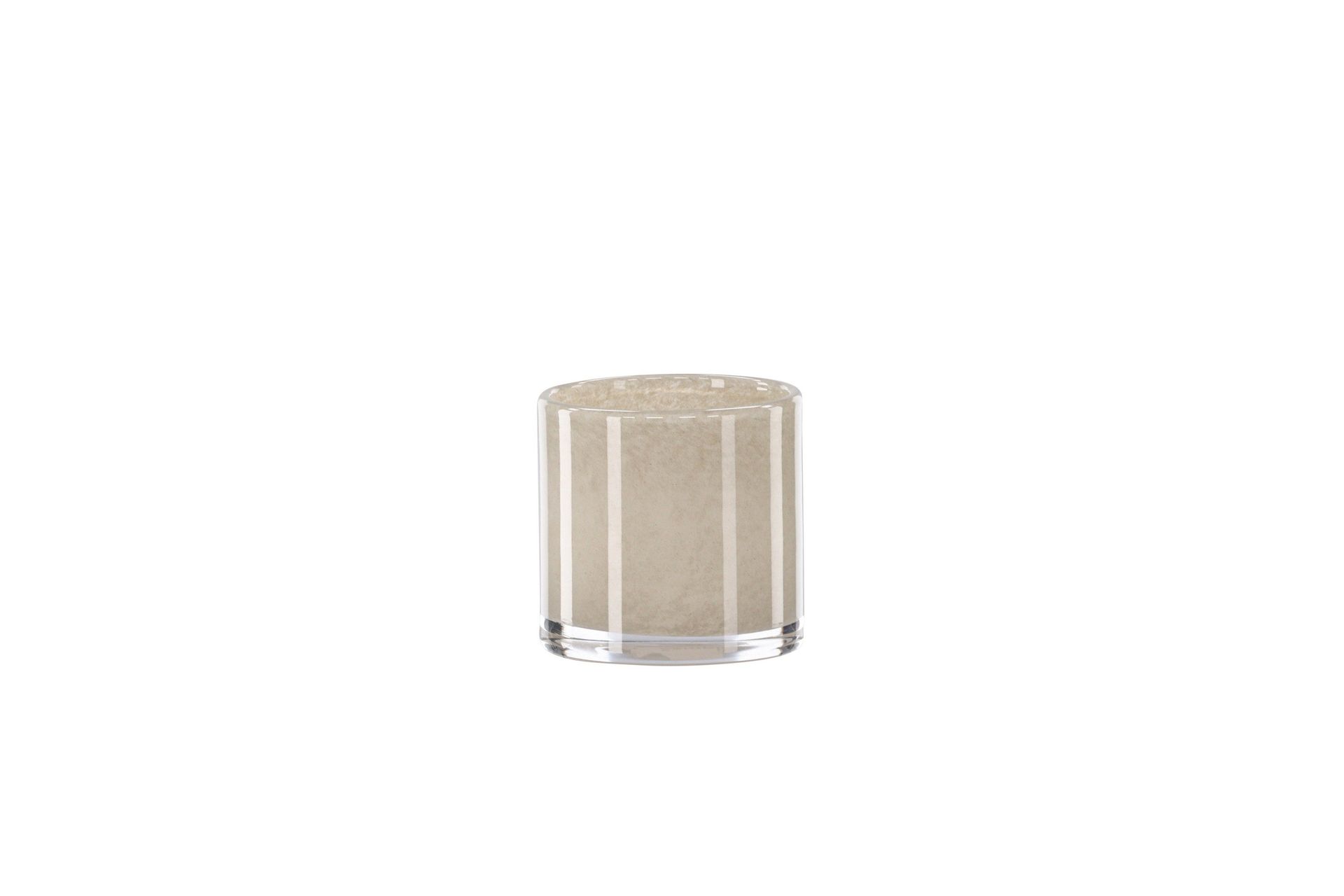 Glora Ljuslykta 8x8 cm - Beige