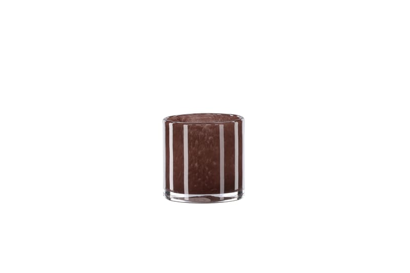 Glora Ljuslykta 8x8 cm - Brun - Inredning & dekor - Ljus & dofter - Ljusstake & kandelaber - Ljuslykta