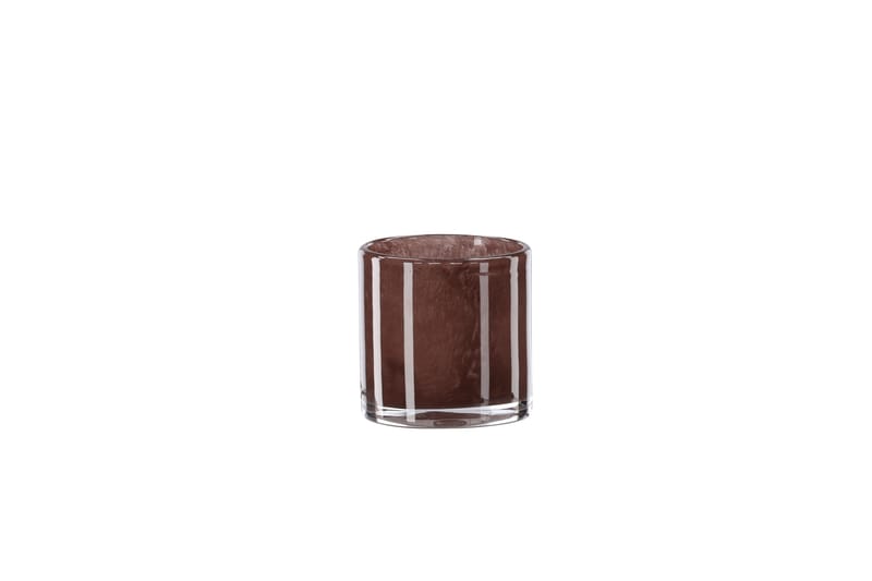 Glora Ljuslykta 8x8 cm - Brun - Inredning & dekor - Ljus & dofter - Ljusstake & kandelaber - Ljuslykta