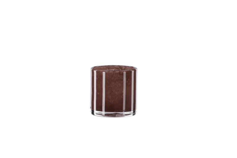 Glora Ljuslykta 8x8 cm - Brun - Inredning & dekor - Ljus & dofter - Ljusstake & kandelaber - Ljuslykta