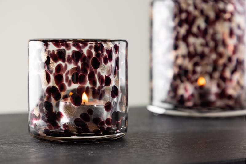 Glora Ljuslykta 8x8 cm - Svart - Inredning & dekor - Ljus & dofter - Ljusstake & kandelaber - Ljuslykta