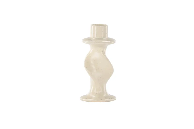 Glory Ljusstake 6x12 cm, Beige