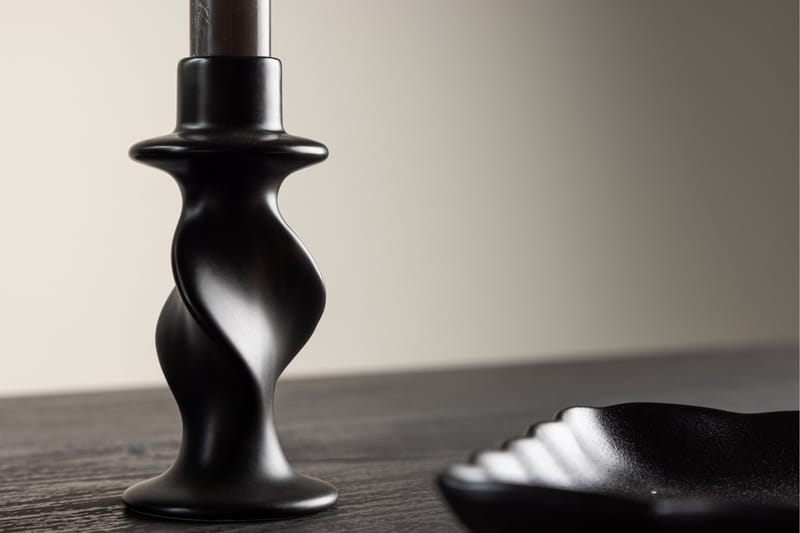 Glory Ljusstake 6x12 cm - Mattsvart - Inredning & dekor - Ljus & dofter - Ljusstake & kandelaber - Kandelaber bord