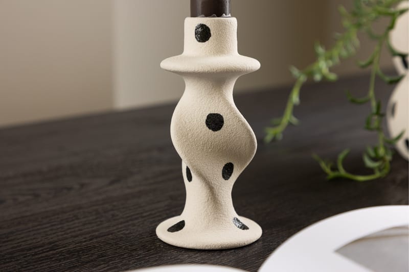 Glory Ljusstake 6x12 cm - Vit - Inredning & dekor - Ljus & dofter - Ljusstake & kandelaber - Kandelaber bord