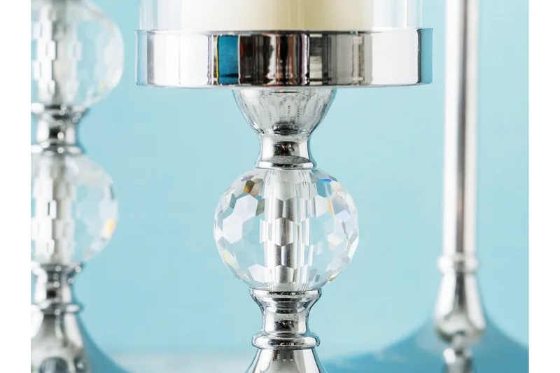 Cotui Ljusstake 41 cm - Silver - Inredning & dekor - Ljus & dofter - Ljusstake & kandelaber - Kandelaber bord