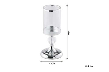 Cotui Ljusstake 41 cm - Silver - Inredning & dekor - Ljus & dofter - Ljusstake & kandelaber - Kandelaber bord