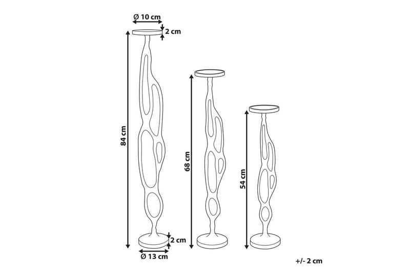 Ljusstakar Buni set om 3 - Inredning & dekor - Ljus & dofter - Ljusstake & kandelaber - Kandelaber bord