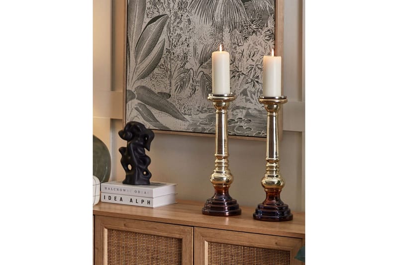 Ljusstakar Imarti set om 2 13x13x40 cm - 13x13x40 cm - Inredning & dekor - Ljus & dofter - Ljusstake & kandelaber - Kandelaber bord