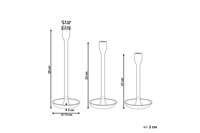 Ljusstakar Liwung set om 3 - Inredning & dekor - Ljus & dofter - Ljusstake & kandelaber - Kandelaber bord