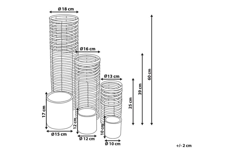 Ljusstakar Rovare set om 3 - Inredning & dekor - Ljus & dofter - Ljusstake & kandelaber - Kandelaber bord