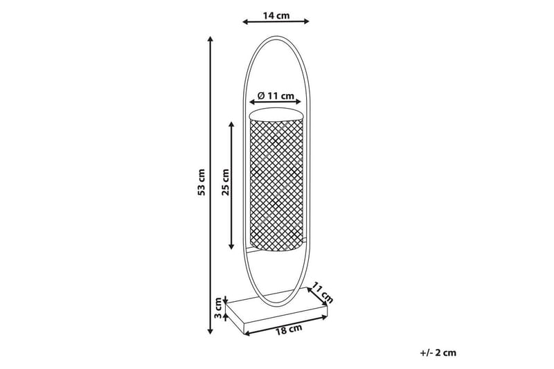 Ljusstake Bohol 18x11x53 cm - 18x11x53 cm - Inredning & dekor - Ljus & dofter - Ljusstake & kandelaber - Kandelaber bord