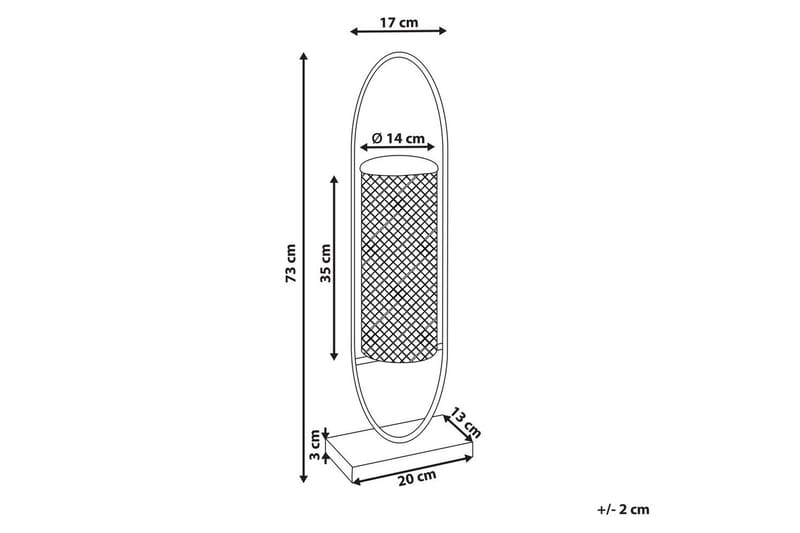 Ljusstake Bohol 20x13x73 cm - 20x13x73 cm - Inredning & dekor - Ljus & dofter - Ljusstake & kandelaber - Kandelaber bord