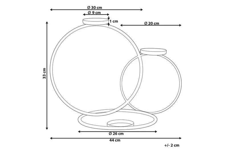 Ljusstake Cakung - Inredning & dekor - Ljus & dofter - Ljusstake & kandelaber - Kandelaber bord