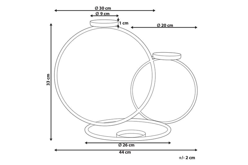 Ljusstake Cakung - Inredning & dekor - Ljus & dofter - Ljusstake & kandelaber - Kandelaber bord