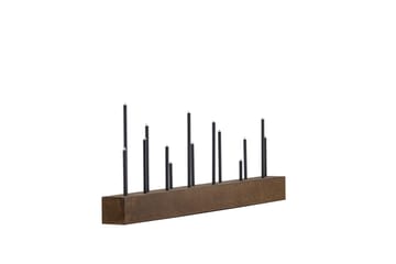 Ljusstake & kandelaber för bord Venture Home Kungsberget Ljusstake Walnut - Inredning & dekor - Ljus & dofter - Ljusstake & kandelaber - Kandelaber bord