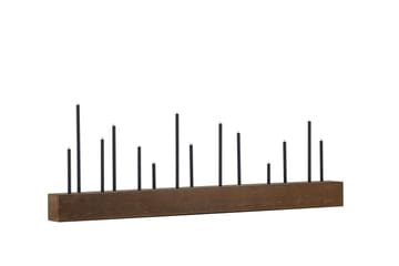 Ljusstake & kandelaber för bord Venture Home Kungsberget Ljusstake Walnut - Inredning & dekor - Ljus & dofter - Ljusstake & kandelaber - Kandelaber bord