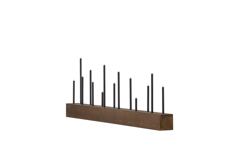 Ljusstake & kandelaber för bord Venture Home Kungsberget Ljusstake Walnut - Inredning & dekor - Ljus & dofter - Ljusstake & kandelaber - Kandelaber bord