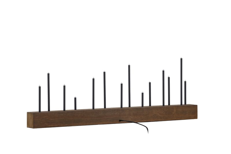 Ljusstake & kandelaber för bord Venture Home Kungsberget Ljusstake Walnut - Inredning & dekor - Ljus & dofter - Ljusstake & kandelaber - Kandelaber bord