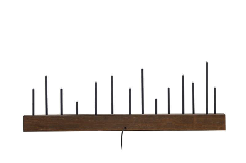 Ljusstake & kandelaber för bord Venture Home Kungsberget Ljusstake Walnut - Inredning & dekor - Ljus & dofter - Ljusstake & kandelaber - Kandelaber bord