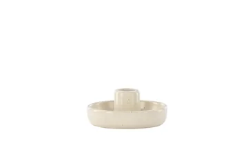 Otis Ljusstake 11x5 cm - Beige - Inredning & dekor - Ljus & dofter - Ljusstake & kandelaber - Kandelaber bord