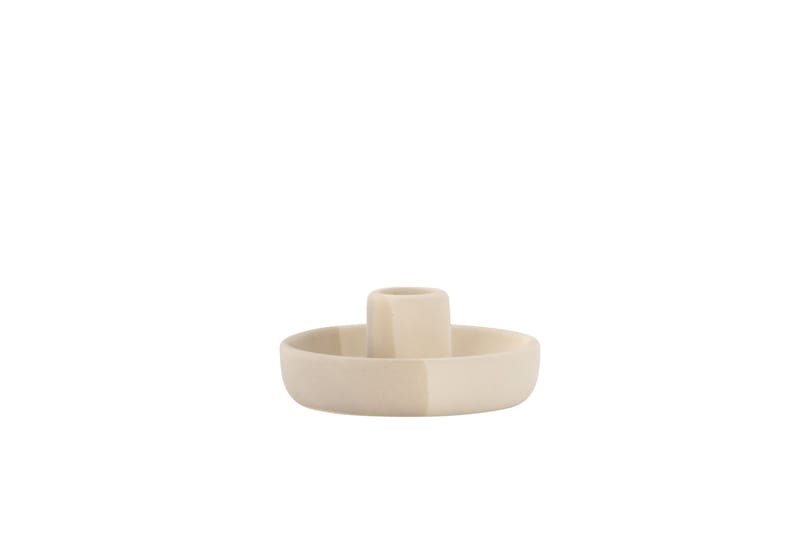 Otis Ljusstake 11x5 cm - Beige - Inredning & dekor - Ljus & dofter - Ljusstake & kandelaber - Kandelaber bord