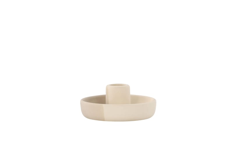 Otis Ljusstake 11x5 cm - Beige - Inredning & dekor - Ljus & dofter - Ljusstake & kandelaber - Kandelaber bord