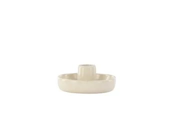 Otis Ljusstake 11x5 cm - Beige - Inredning & dekor - Ljus & dofter - Ljusstake & kandelaber - Kandelaber bord