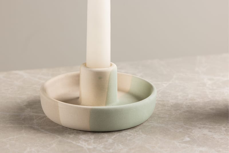 Otis Ljusstake 11x5 cm - Grå - Inredning & dekor - Ljus & dofter - Ljusstake & kandelaber - Kandelaber bord