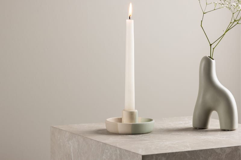 Otis Ljusstake 11x5 cm - Grå - Inredning & dekor - Ljus & dofter - Ljusstake & kandelaber - Kandelaber bord