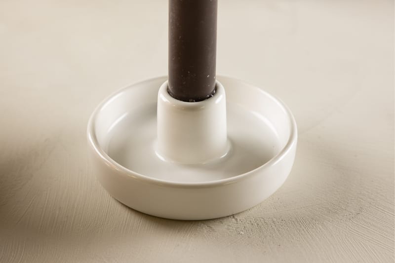 Otis Ljusstake 11x5 cm - Vit - Inredning & dekor - Ljus & dofter - Ljusstake & kandelaber - Kandelaber bord