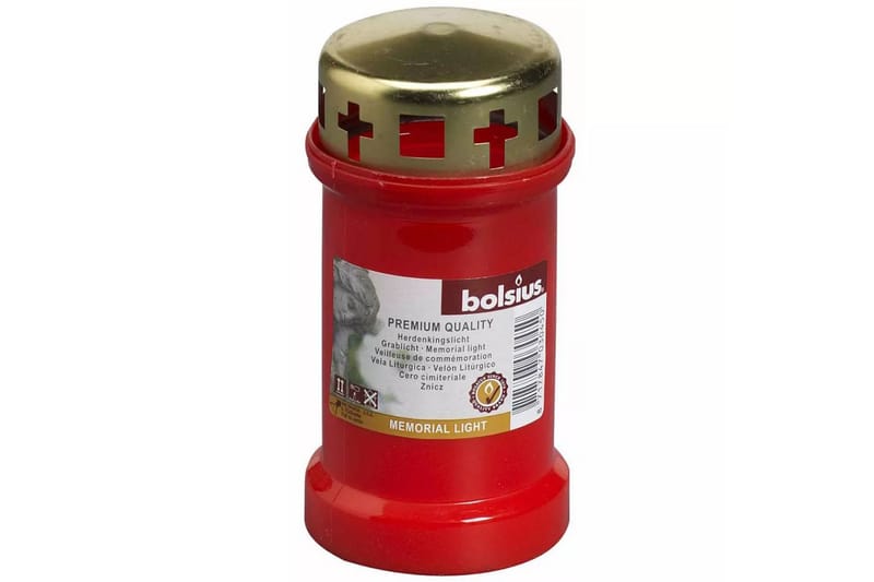 Bolsius Gravljus m. lock 12 st röd 103620188041 - - Gravljus Bolsius Gravljus m. lock 12 st röd 103620188041 - - Gravljus