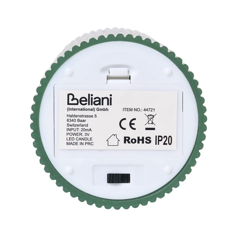 LED-ljus Noisette Set med 6 - Grön - Inredning & dekor - Ljus & dofter - Stearinljus - Kronljus & antikljus