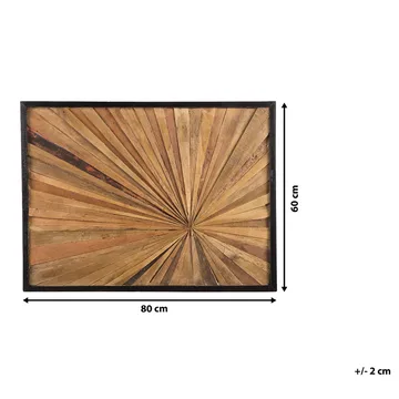 Merida Väggdekoration 80 cm - Trä/Natur - Inredning & dekor - Tavlor & konst