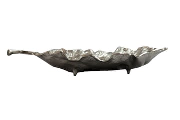 Morena Dekorationsskål 67 cm - silverfärgad - Inredning & dekor - Dekor & inredningsdetaljer