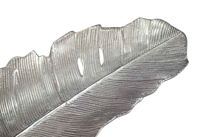 Navora Dekorationsskål Blad i aluminium - Silver - Inredning & dekor - Dekor & inredningsdetaljer