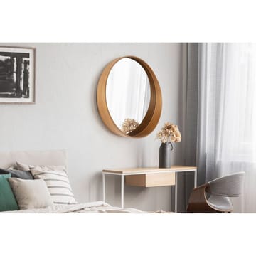 Aldrosin Vägghängd Spegel Rund 60 cm - Vit - Inredning & dekor - Speglar - Väggspegel
