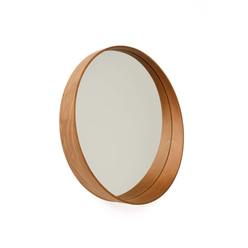 Aldrosin Vägghängd Spegel Rund 80 cm - Vit - Inredning & dekor - Speglar - Väggspegel