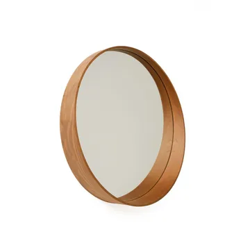 Aldrosin Vägghängd Spegel Rund 80 cm - Vit - Inredning & dekor - Speglar - Väggspegel