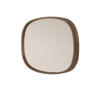 Aranfield Vägghängd Spegel Rektangulär 88 cm - Brun/Vit - Inredning & dekor - Speglar - Väggspegel