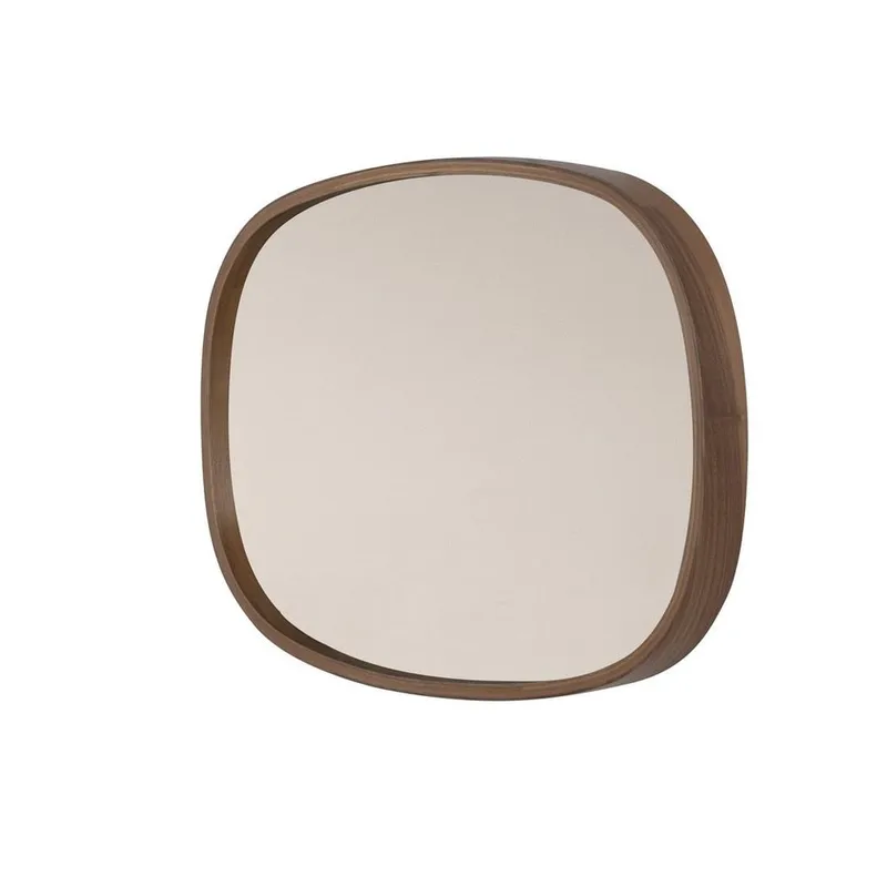 Aranfield Vägghängd Spegel Rektangulär 88 cm - Brun/Vit - Inredning & dekor - Speglar - Väggspegel