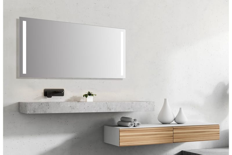 Allejaure Spegel 140x70 cm - Silver - Inredning & dekor - Speglar - Badrumsspegel