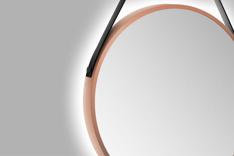 Allejaure Spegel 50 cm Rund - Koppar - Inredning & dekor - Speglar - Badrumsspegel