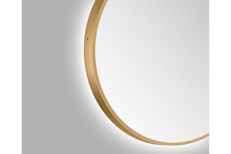 Allejaure Spegel 80 cm Rund - Guld - Inredning & dekor - Speglar - Badrumsspegel