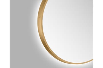 Allejaure Spegel 80 cm Rund - Guld - Inredning & dekor - Speglar - Badrumsspegel
