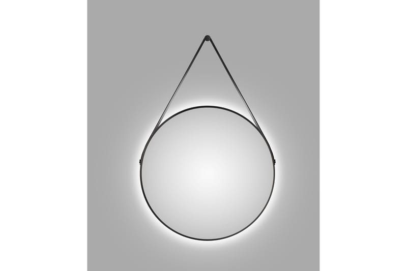 Allejaure Spegel 80 cm Rund - Svart - Inredning & dekor - Speglar - Badrumsspegel