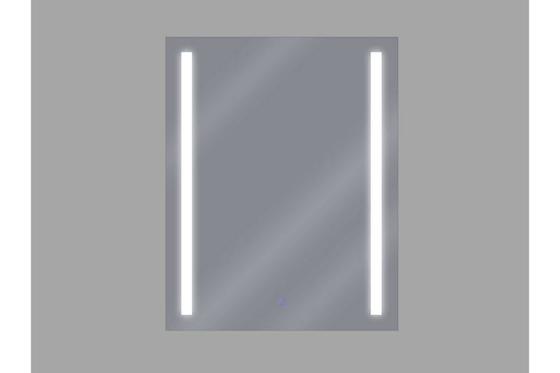 ARELIZ Spegel LED 70x90 cm Silver - Badrumsspegel - Badrumsspegel med belysning