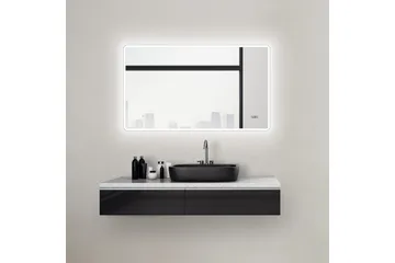 Aspsele Badrumsspegel 120x70 cm LED-belysning - Inredning & dekor - Speglar - Badrumsspegel