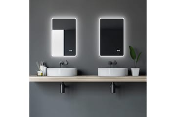 Aspsele Badrumsspegel 45x70 cm LED-belysning - Inredning & dekor - Speglar - Badrumsspegel