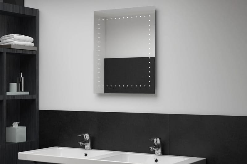 Badrumsspegel LED 50x60 cm - Silver - Inredning & dekor - Speglar - Badrumsspegel