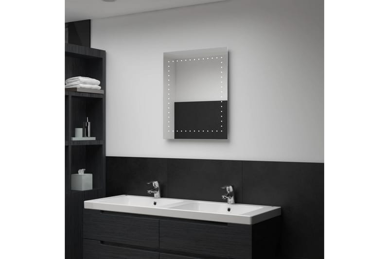 Badrumsspegel LED 50x60 cm - Silver - Inredning & dekor - Speglar - Badrumsspegel